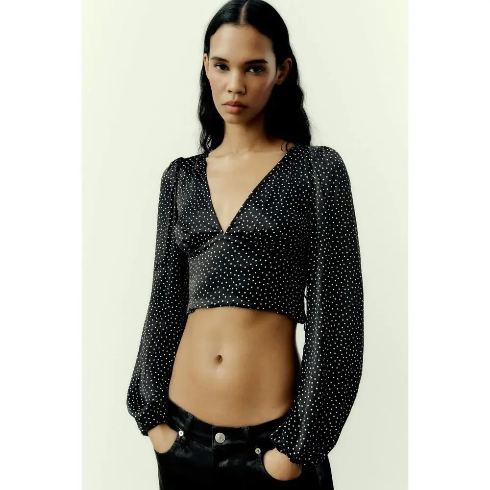 Zara black white